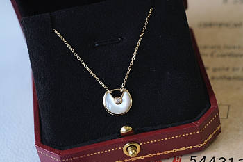 Cartier Amulet Necklace White