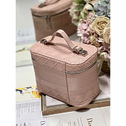 Dior Pink Travel D-Lite Vanity Case Pink 25x15x14cm - 5