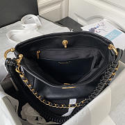 Chanel Tote Bag Black 26x25x7.5cm - 5