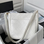 Chanel Tote Bag White 26x25x7.5cm - 4