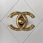 Chanel Tote Bag White 26x25x7.5cm - 2