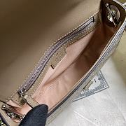 Gucci Petite GG Mini Shoulder Bag Beige 21x10x5cm - 5