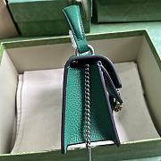 Gucci Dionysus Mini Top Handle Bag Green 18x12x6cm - 6