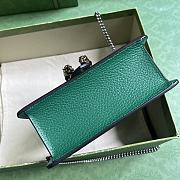 Gucci Dionysus Mini Top Handle Bag Green 18x12x6cm - 3