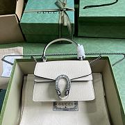 Gucci Dionysus Mini Top Handle Bag White 18x12x6cm - 1