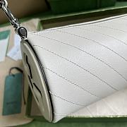 Gucci Blondie Small Shoulder Bag White 25x13x12cm - 6