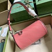 Gucci Blondie Mini Shoulder Bag Pink 18.5x10x10cm - 2