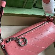 Gucci Blondie Mini Shoulder Bag Pink 18.5x10x10cm - 4