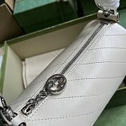 Gucci Blondie Mini Shoulder Bag White 18.5x10x10cm - 3