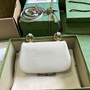 Gucci Blondie Mini Shoulder Bag White 21x13.5x7cm - 4