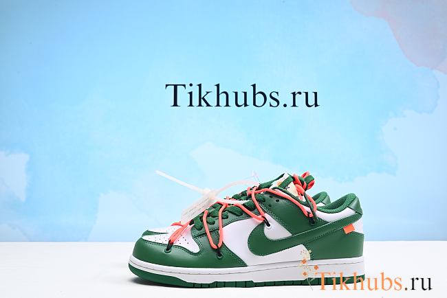 Nike Dunk Low Off-White Pine Green - 1