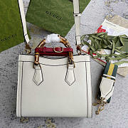 Gucci Diana Small Tote Bag White 27x24x11cm - 2