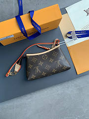 Louis Vuitton LV Monogram Mini Pochette Delightful Pouch 16.5x10x3cm - 4