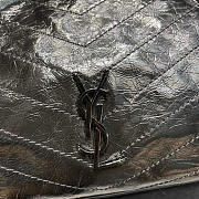 YSL Niki Shopping In Vintage Leather Black 33x27x11.5cm - 2