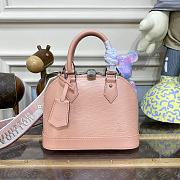 Louis Vuitton LV Alma BB Bag Epi Calfskin Rose Pink 23.5 x 17.5 x 11.5 cm - 1