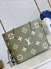 Louis Vuitton LV Neverfull MM Monogram Green 31 x 28 x 14 cm - 4