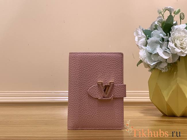 Louis Vuitton LV Wallet Vertical Rose Pink 9 x 12 x 1 cm - 1