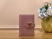 Louis Vuitton LV Wallet Vertical Rose Pink 9 x 12 x 1 cm - 1