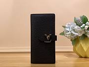 Louis Vuitton LV Wallet Vertical Capucines Black 10 x 19 x 1.7 cm - 1