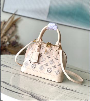 Louis Vuitton LV Alma BB White 23.5 x 17.5 x 11.5 cm