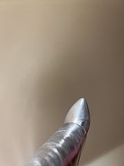 Givenchy Shark Lock Boots Silver  - 6