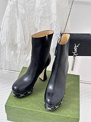 Gucci GG Studded Leather Ankle Boots 12.5cm - 4