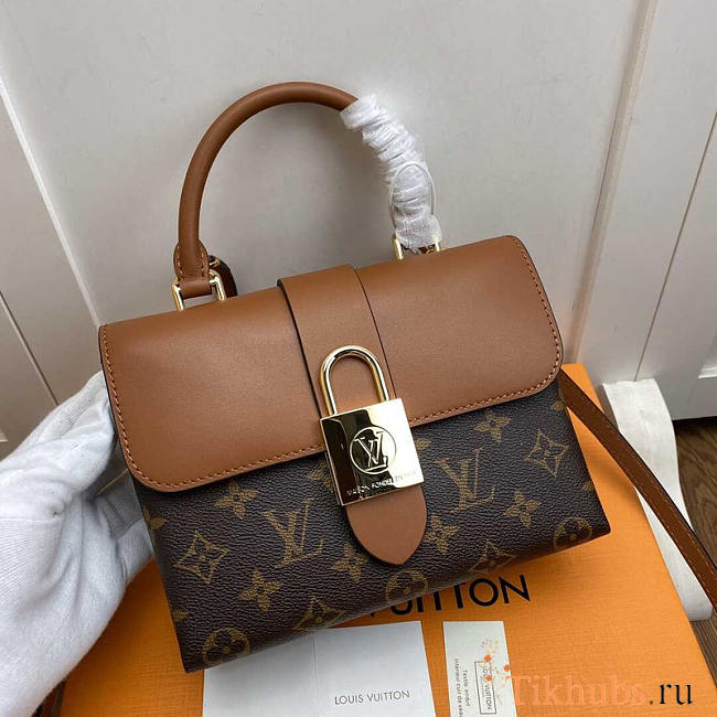 Louis Vuitton LV Locky BB Monogram And Smooth Cowhide Brown 20 x 16 x 7.5 cm - 1