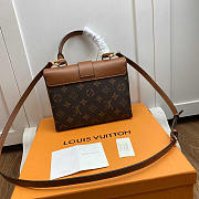 Louis Vuitton LV Locky BB Monogram And Smooth Cowhide Brown 20 x 16 x 7.5 cm - 5