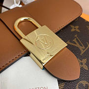 Louis Vuitton LV Locky BB Monogram And Smooth Cowhide Brown 20 x 16 x 7.5 cm - 2