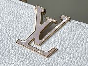 Louis Vuitton LV Capucines BB White 27x18x9cm - 2