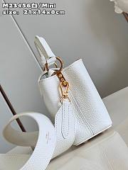 Louis Vuitton LV Capucines Mini White 21cm - 3