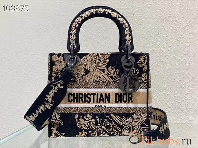 Dior Lady D-lite Black 24cm - 1