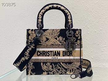 Dior Lady D-lite Black 24cm