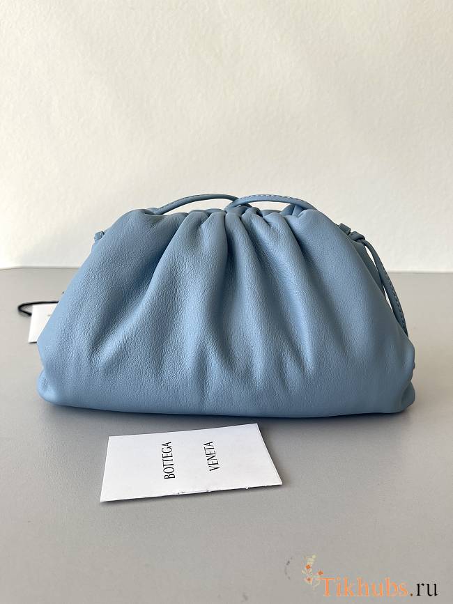 Bottega Veneta Mini Pouch Blue 23x13x5cm - 1