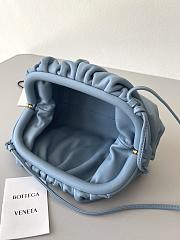 Bottega Veneta Mini Pouch Blue 23x13x5cm - 6