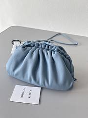 Bottega Veneta Mini Pouch Blue 23x13x5cm - 4