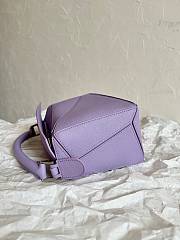 Loewe Purple Puzzle Small Shoulder Bag 24x16x10cm - 6