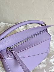 Loewe Purple Puzzle Small Shoulder Bag 24x16x10cm - 5