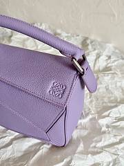 Loewe Purple Puzzle Small Shoulder Bag 24x16x10cm - 2