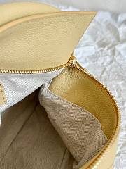 Loewe Light Yellow Puzzle Small Shoulder Bag 24x16x10cm - 5