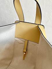 Loewe Compact Hammock Satin Calfskin Light Yellow 20.8x14.4x19.5cm - 4