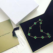 Van Cleef & Co Arpels Necklace Green - 1