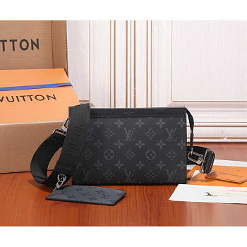 Louis Vuitton LV Gaston Wearable Wallet Black 22x14.5x4.5cm