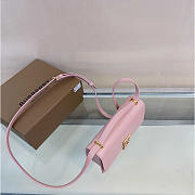 Burberry Mini TB Monogram Lock Bag Pink 20x5.5x12.5cm - 4