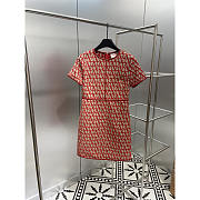 Valentino Toile Iconographe Light Short Dress Red - 1