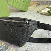 Gucci Jumbo GG Small Belt Bag Black 23x13x5cm - 4