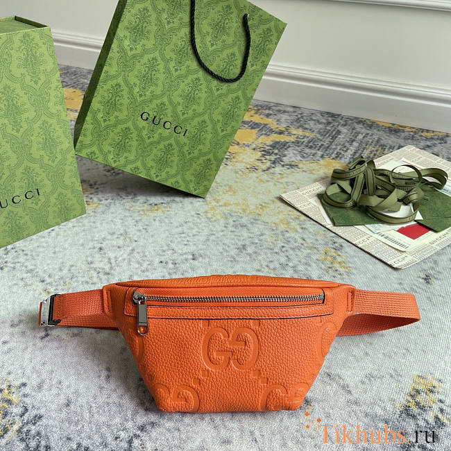 Gucci Jumbo GG Small Belt Bag Orange 23x13x5cm - 1