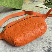 Gucci Jumbo GG Small Belt Bag Orange 23x13x5cm - 3