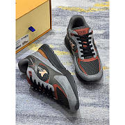 Louis Vuitton LV Run Away Sneakers Grey&Orange - 2