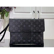 Louis Vuitton LV Pochette S-Lock Black 28 x 22.5 x 3.5 cm - 1